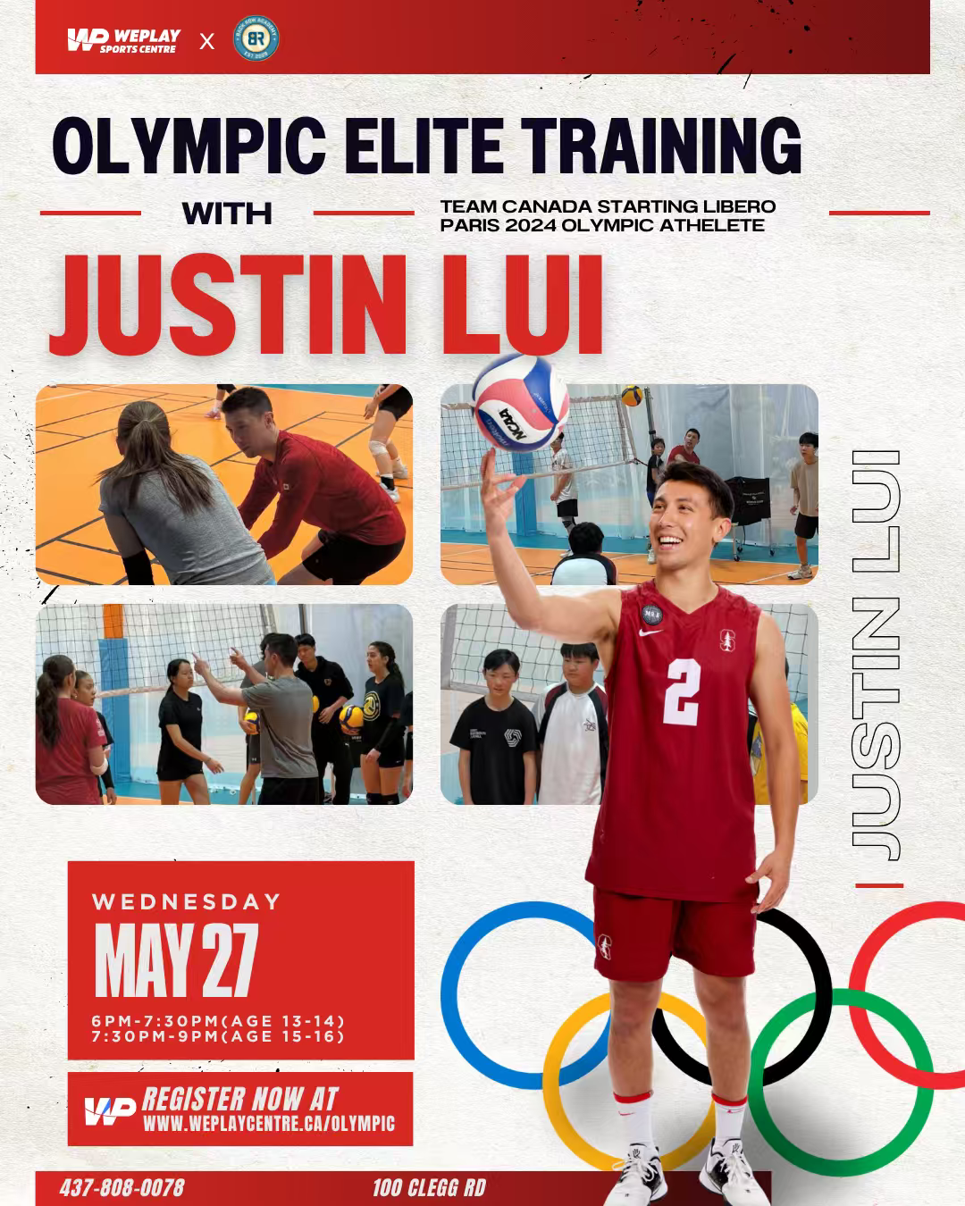 Olympic Elite Training Session 2 (15-16yrs) with Justin Lui
